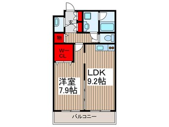 間取図 スプランド－ル戸田