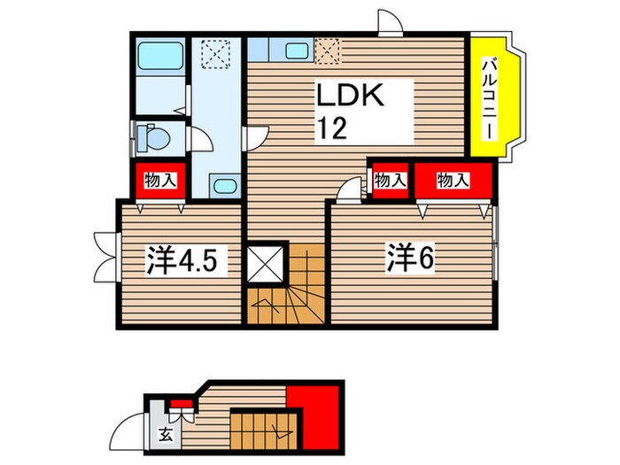 間取り図 クイーンパレス