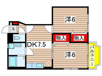 間取図 クイーンパレス