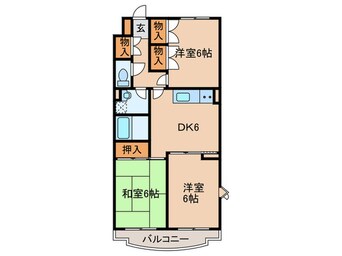 間取図 ベル栄町