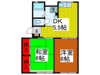 間取図 ブランシェ１