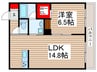MILLE　TWA　氷川町 1LDKの間取り
