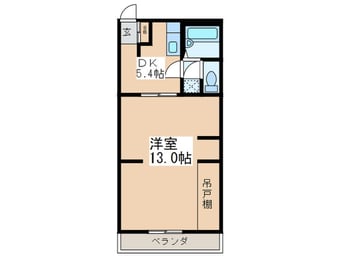 間取図 日野ロイヤルマンション(302)