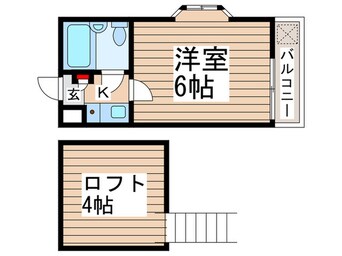 間取図 ジュネパレス新松戸第２