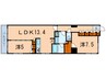 コンフォリア本駒込（603） 2LDKの間取り