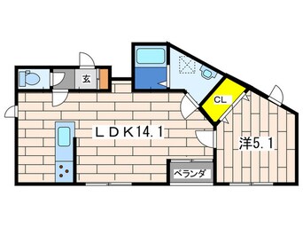 間取図 メープルテラス