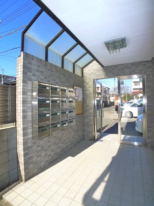 エントランス部分 花ハウス