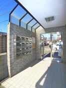 エントランス部分 花ハウス