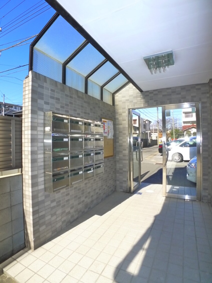 エントランス部分 花ハウス