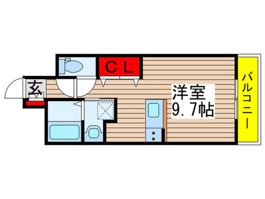 間取図 東洋リビング緑が丘ビルSKM