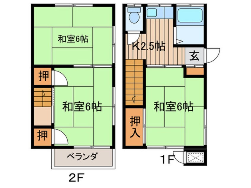 間取図 沼井テラス