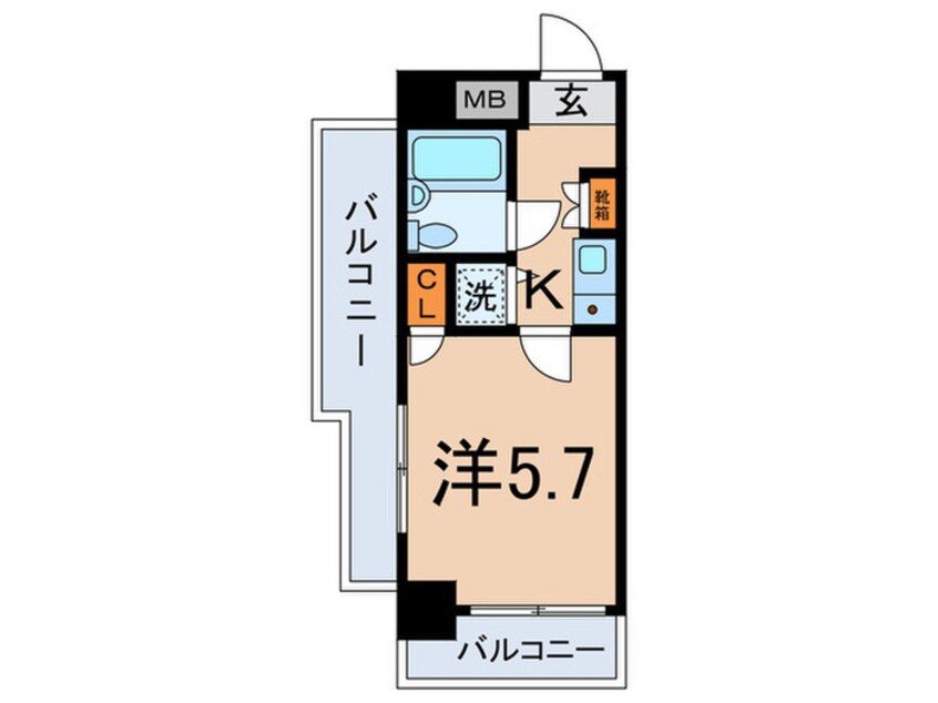 間取図 藤和シティコ－プ新大塚Ⅱ(404)