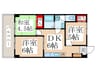 メゾンアイエス 3DKの間取り
