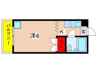 間取図 エルピゾ東邦