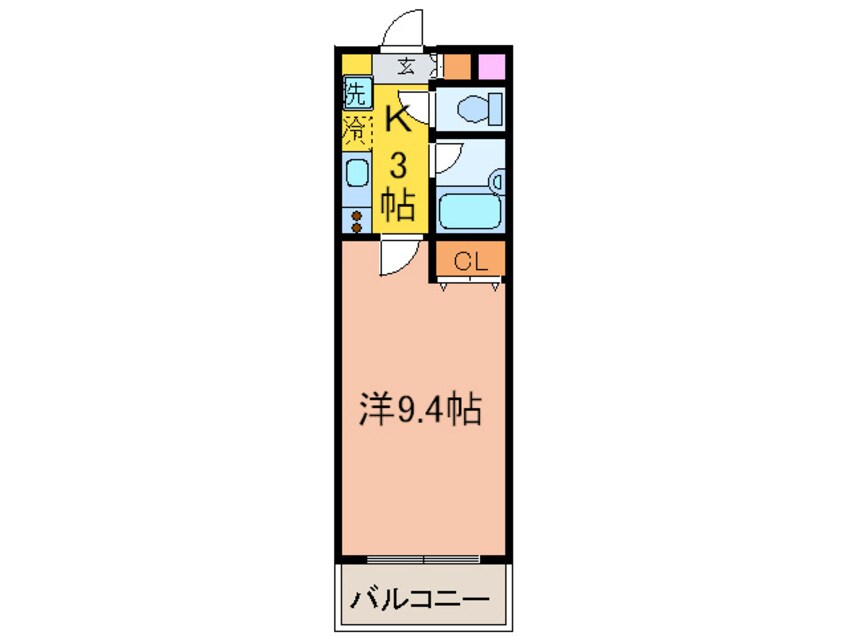 間取図 グリーンミドウス