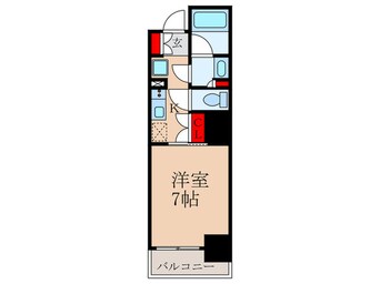 間取図 クレストコート中野