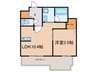 アーク千駄木 1LDKの間取り