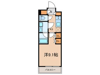 間取図 REGALIZ明大前（105）