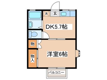 間取図 ジェイハイム金井