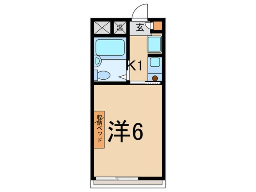 間取図 フェリス用賀弐番館