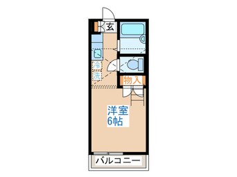 間取図 カーサフレスコ Ａ