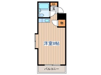 間取図 クレッセントハイツ３Ｆ