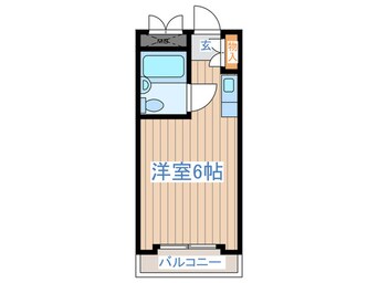 間取図 クレッセントハイツ３Ｆ