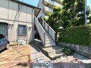 エントランス部分 ハイビスカス