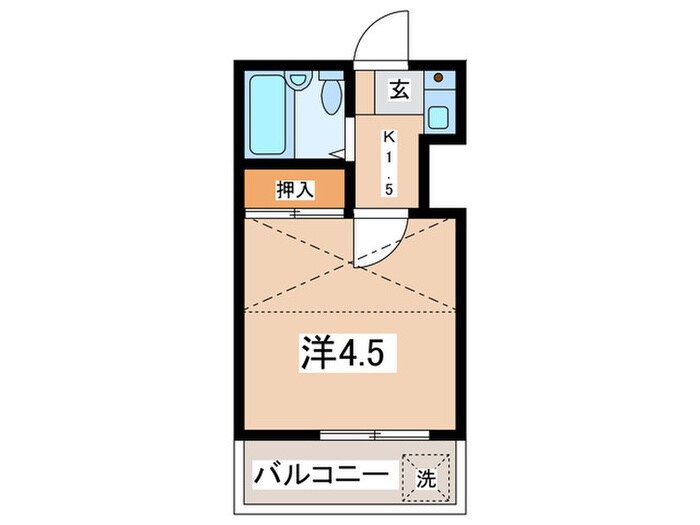 間取り図 ヴィラトーヨー東戸塚第2