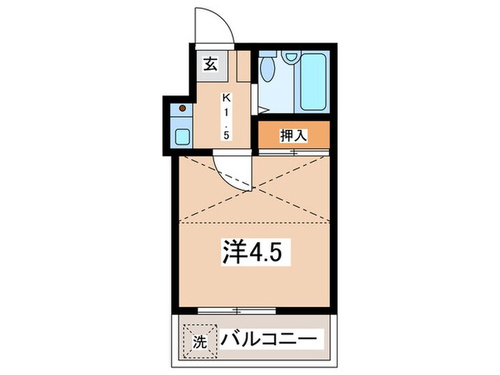 間取り図 ヴィラトーヨー東戸塚第2