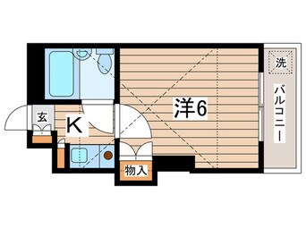 間取図 ブル－ハイム駒岡