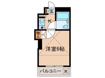 間取図 ブル－ハイム駒岡