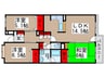 ISM南柏 3LDKの間取り