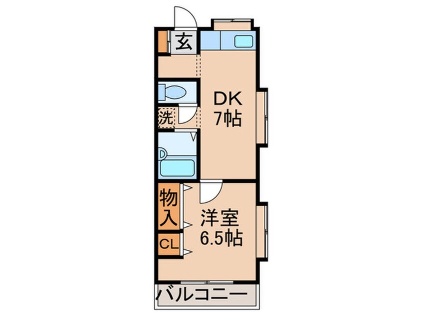 間取図 砂金ハイツⅡ