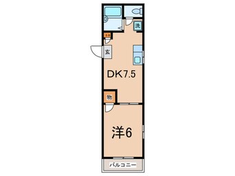 間取図 ベルメゾン