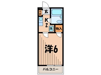 間取図 ベルメゾン