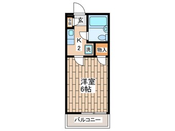 間取図 ベルメゾン