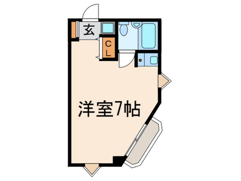 間取図 サンスリ－本町