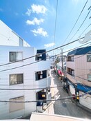 室内からの展望 サンスリ－本町