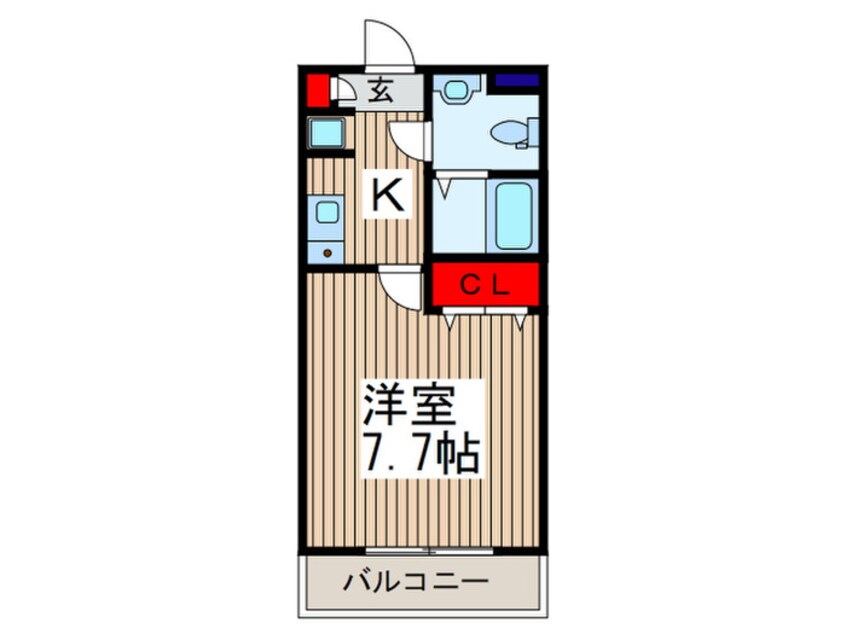 間取図 鳩ヶ谷ハウス