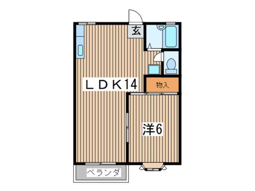 間取図 ヴィレッジコマ