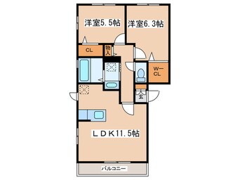 間取図 コンフォート町田