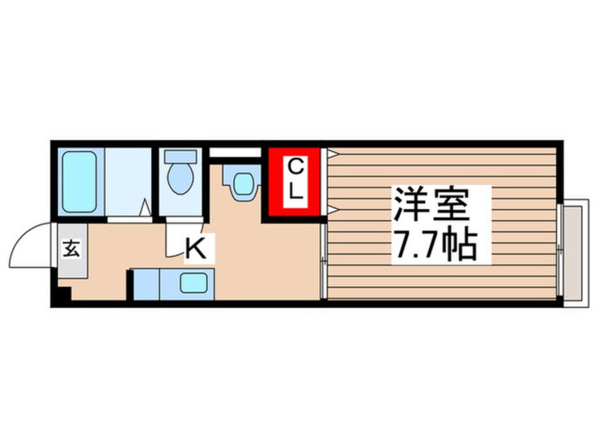間取図 グレイスＫ