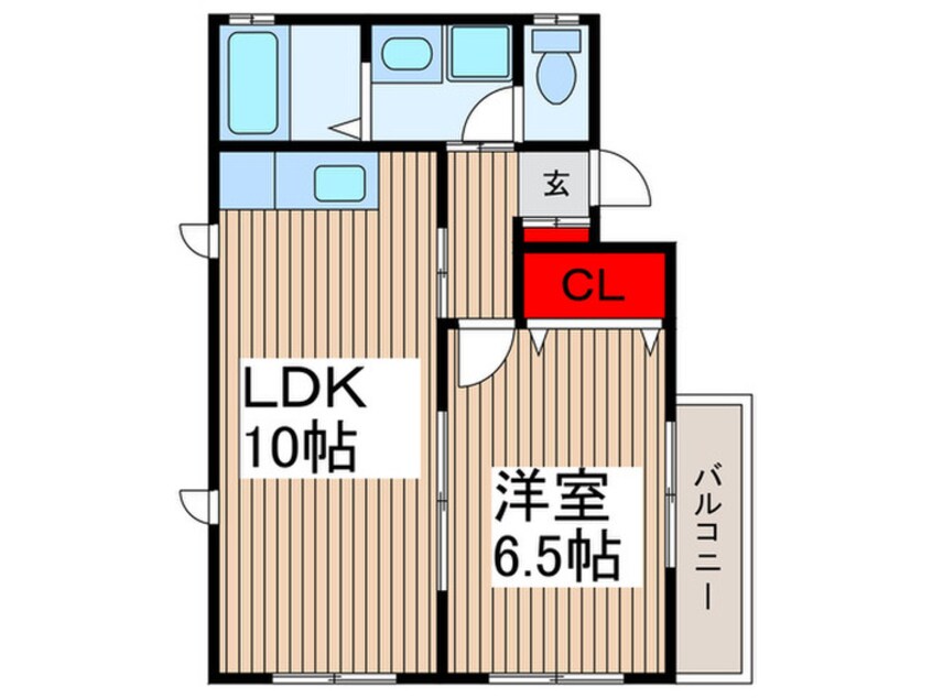 間取図 ディアス武蔵浦和