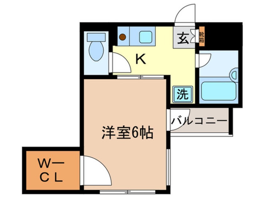 間取図 グレイス小杉