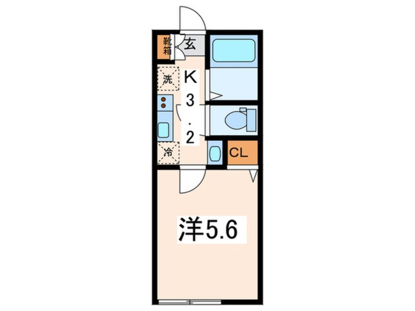 間取図 Keep　Lagoon