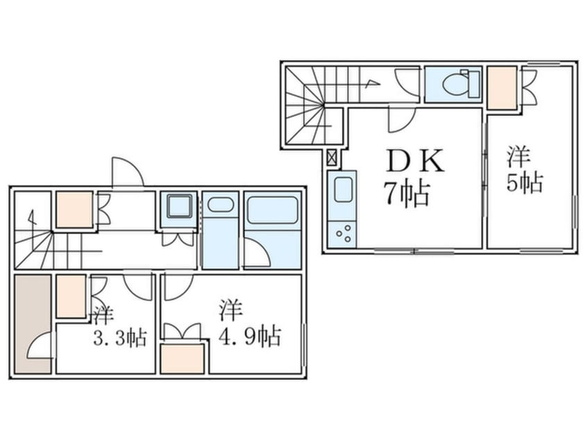 間取図 PASEO都立大学 North