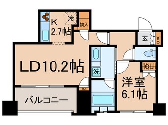 間取図 ＭＦＰＲ目黒タワー