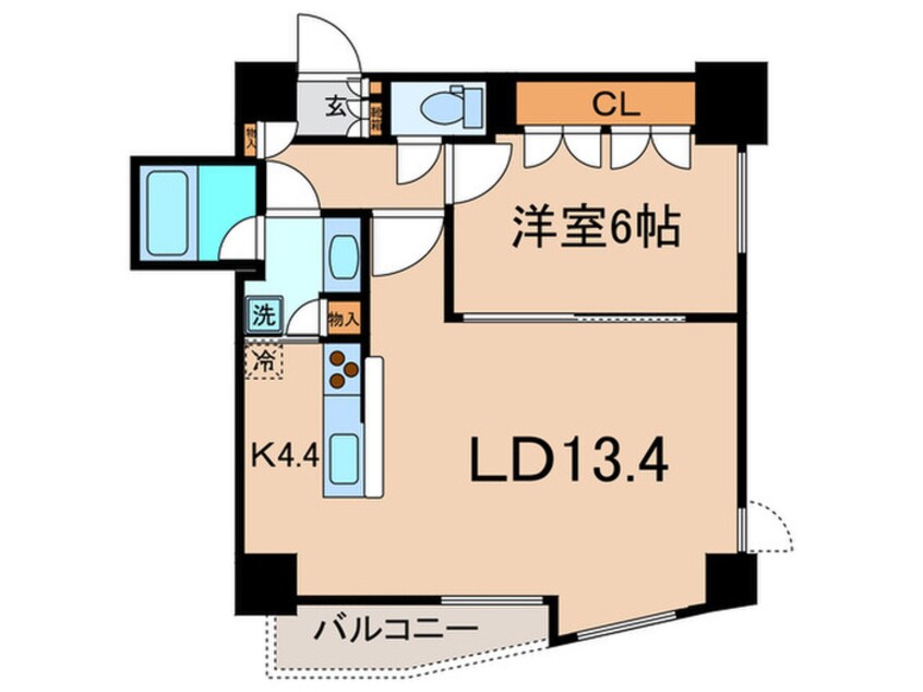 間取図 ＭＦＰＲ目黒タワー