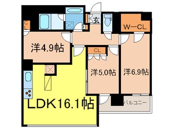 間取図 ＭＦＰＲ目黒タワー